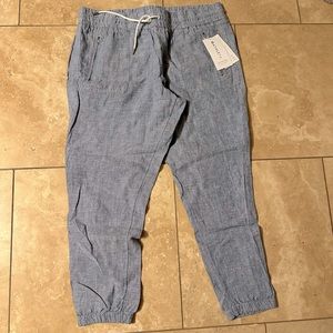 NWT Athleta cabo linen jogger